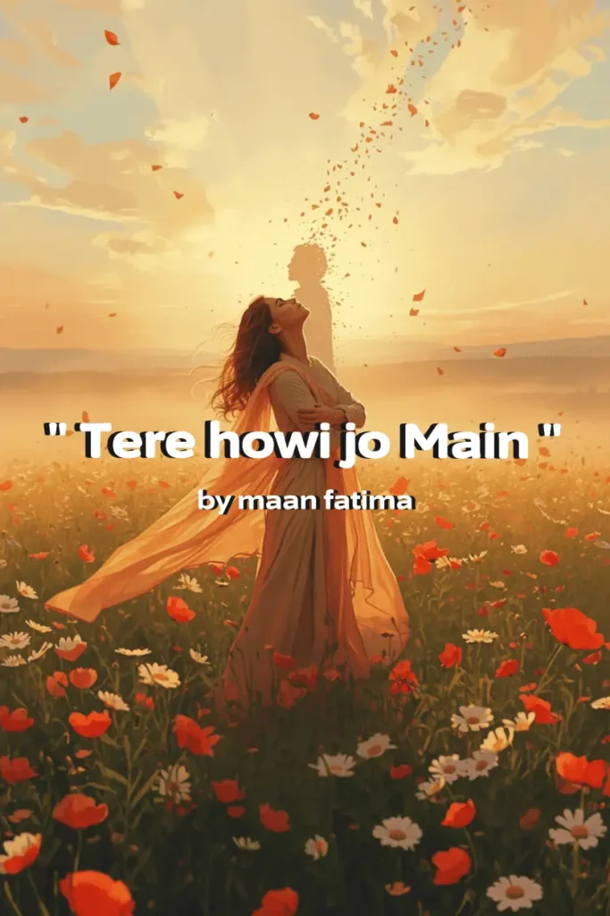 Tere howi jo main novel by Maan Fatima