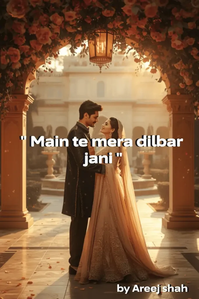 Main te mera dilbar jani novel by Areej Shah