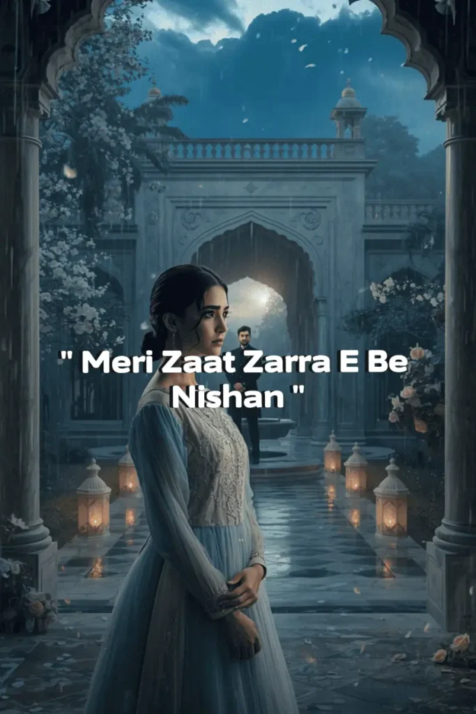 Meri Zaat Zarra E Be Nishan Novel