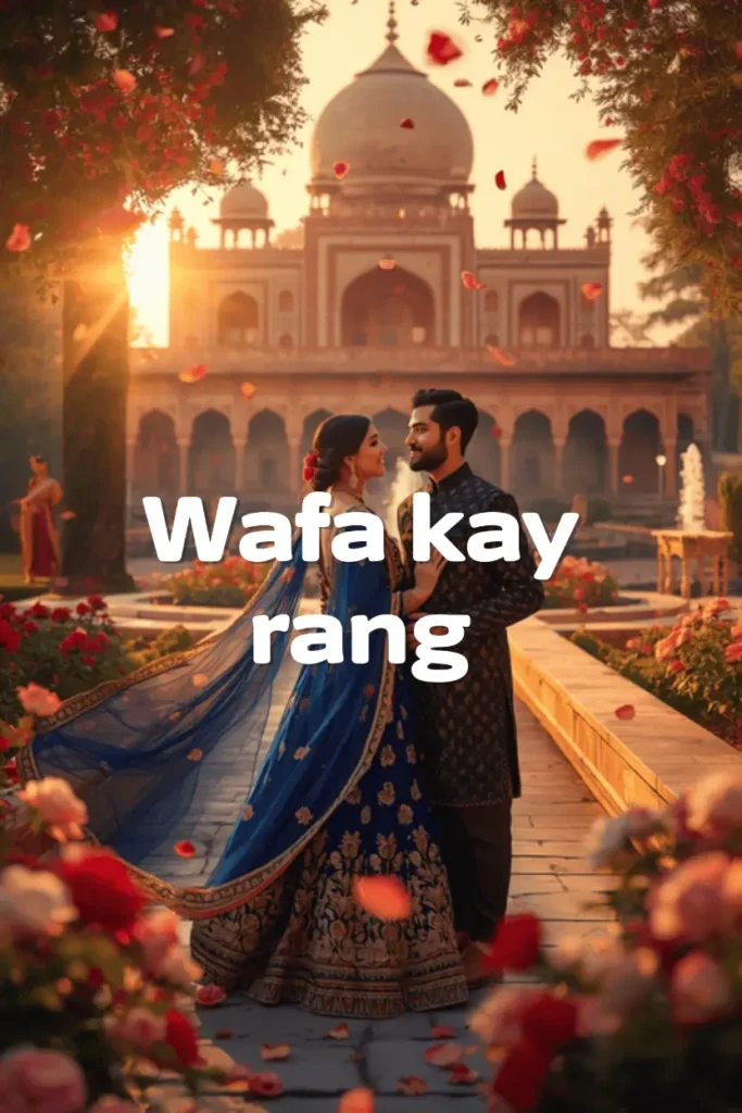 Wafa kay rang novel by Sumiya Baloch