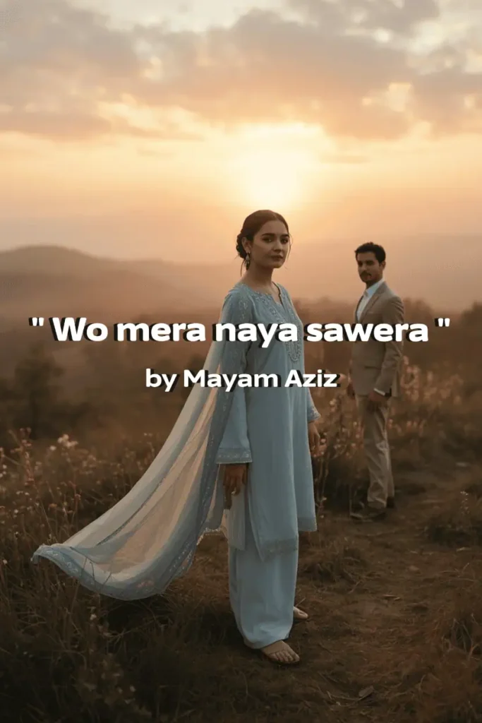 Wo mera naya sawera Novel by Mayam Aziz
