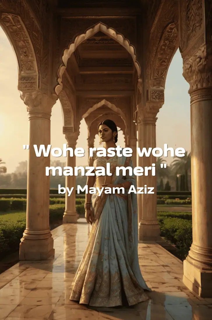 Wohe raste wohe manzal meri Novel