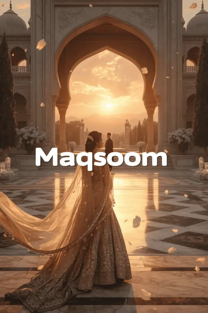 Maqsoom novel by Huma Waqas